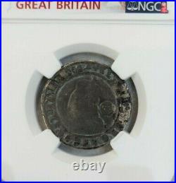 1576 England Silver 6 Pence S-2563 Elizabeth I Ngc Vg 10 Rare Beautiful Coin