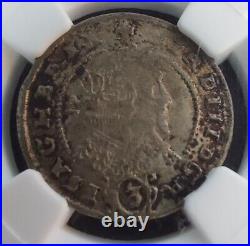 1651 GW Austria 3K Silver 3 Kreuzer NGC XF 45 Top Pop! Beautiful Coin