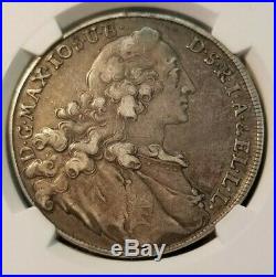 1761 Germany Taler Bavaria Dav 1949 Ngc Xf 40 High Grade Beautiful Coin