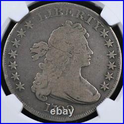 1799 Draped Bust Dollar Ngc Good 06 Beautifully Natural Light Silver Coin Grey