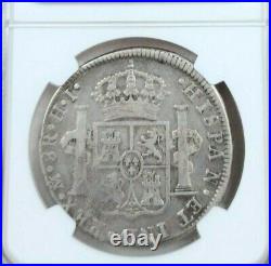 1810 Mo HJ MEXICO SILVER 8 REALES FERDINAND VII NGC VF 25 SCARCE BEAUTIFUL COIN