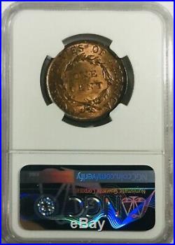 1818 Large Cent NGC MS62 RB Beautiful Coin
