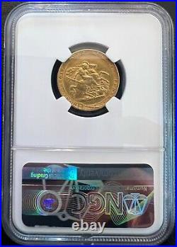 1820 Gold Sovereign coin. A beautiful George III Garter Sovereign, NGC XF40