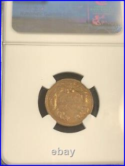 1857 Flying Eagle Cent NGC UNC Details Cleaned Beautiful coin minor hairlines