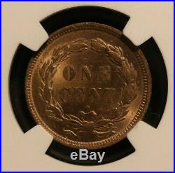 1859 indian head cent. NGC MS64. Beautiful Coin. Great Type Coin BA3