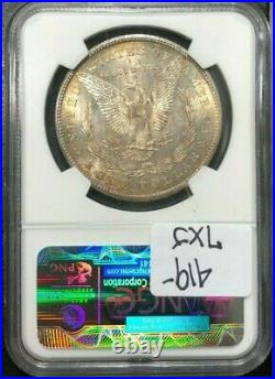 1878-cc Morgan Silver Dollar Ngc Ms 62 Beautiful Coinref#42-002