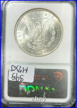 1878-cc Morgan Silver Dollarngc Ms 62beautiful Coin Ref#85-001