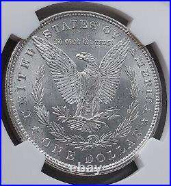 1879-P Morgan Silver Dollar NGC MS64. Beautiful Bright White Coin