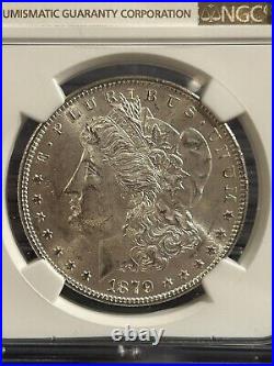 1879-s $1 Silver Morgan Dollar Ngc Ms-64 Beautiful Coin
