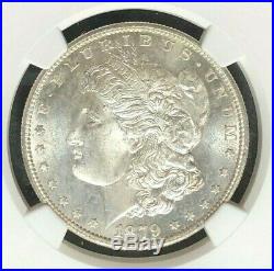 1879-s Morgan Silver Dollar Ngc Ms 66 Beautiful Coin Ref#34-001