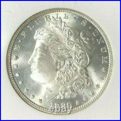 1880 Morgan Silver Dollar Ngc Ms 65 Beautiful Coinref#014
