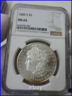 1880-S Morgan Dollar NGC MS65 (Beautiful Coin Looks PL)