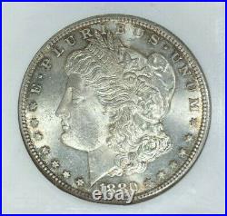 1880-s Morgan Silver Dollar Ngc Ms 64 Beautiful Coin Ref#31-007