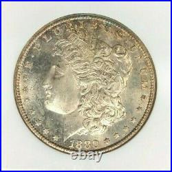 1880-s Morgan Silver Dollar Ngc Ms 65 Beautiful Coin Ref#86-001