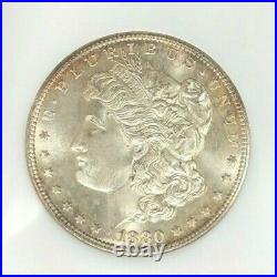 1880-s Morgan Silver Dollar Old Ngc Ms 65 Beautiful Coin Ref#62-005