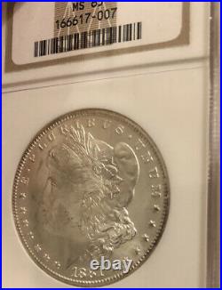 1881 CC NGC MS65 Carson City Morgan Silver Dollar Coin is a Frosty Beauty
