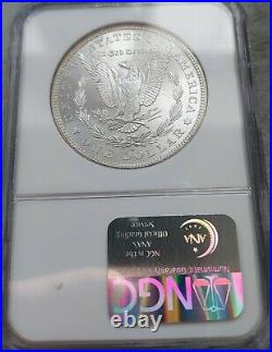 1881-S Morgan Silver Dollar MS67 NGC. Beautiful bright white coin