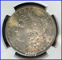 1881-s Morgan Silver Dollar Ngc Ms 65 Beautiful Coin Ref#41-016