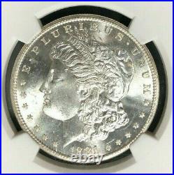 1881-s Morgan Silver Dollar Ngc Ms 66 Wow Beautiful Coin Ref#62-004