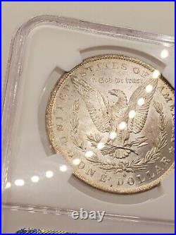 1882-O Morgan Silver Dollar NGC MS-63, silver luster, beautiful coin