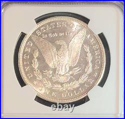 1882 S Morgan Silver Dollar NGC MS64 Slight Toning around edge Beautiful Coin