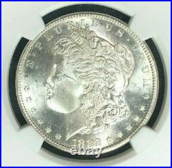 1882-s Morgan Silver Dollar Ngc Ms 65+ Beautiful Coin Ref#30-004