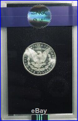 1883 CC Morgan Silver Dollar NGC MS 65 GSA Beautiful White Coin COA