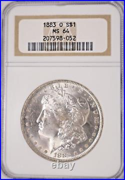 1883 O Morgan Silver Dollar NGC MS64 Old NGC Holder Beautiful Coin