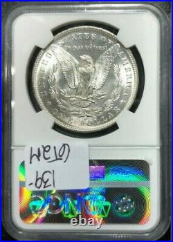 1883-o Morgan Silver Dollar Ngc Ms 64+ Beautiful Coin Ref#93-002