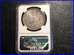 1884-S Morgan Dollar Ngc Au details beautiful colors half of a No problem coin