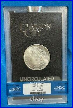 1884-cc Gsa Morgan Silver Dollar Ngc Ms 66 Beautiful Coin