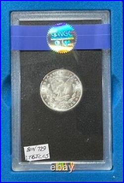 1884-cc Gsa Morgan Silver Dollarngc Ms 65+ Beautiful Coinref#60-003