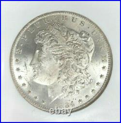 1884-o Morgan Silver Dollar Ngc Ms 65 Beautiful Coin Ref#24-012