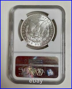 1885 CC Morgan Silver Dollar, NGC MS 63, Beautiful Old Carson City Mint Coin