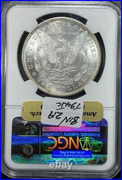 1885 Morgan Silver Dollar Ngc Ms 65 Beautiful Coin Ref#19-008