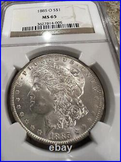 1885-O Morgan Silver Dollar NGC MS65 Beautiful Coin? Superb Eye Appeal