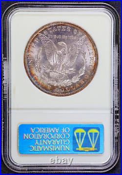 1885-O Morgan Silver Dollar NGC MS65 Beautiful Coin, Toning. OLD HOLDER