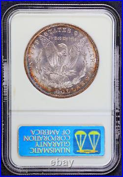 1885-O Morgan Silver Dollar NGC MS65 Beautiful Coin, Toning. OLD HOLDER