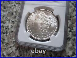 1885 P Morgan Silver Dollar NGC MS64 BEAUTIFUL COIN