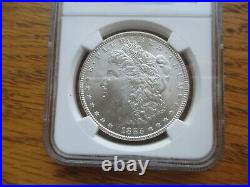 1885 P Morgan Silver Dollar NGC MS64 BEAUTIFUL COIN