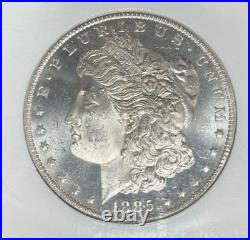 1885-o Morgan Silver Dollarngc Ms 64 Pl Beautiful Coin Ref#48-003