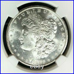 1886 Morgan Silver Dollar Ngc Ms 64 Beautiful Coin Ref#60-041