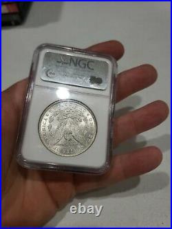 1886-p Morgan Silver Dollar Ngc Certified Ms-61 Beautiful Coin