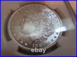 1887 Morgan Silver Dollar, NGC, MS 65, Olathe Dollar Hoard, Beautiful Coin