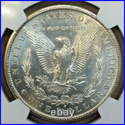 1887 S Morgan Silver Dollar NGC MS 60 Really Beautiful Coin