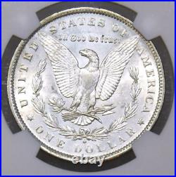 1889-O Morgan Silver Dollar NGC AU58 White Frosty Beautiful PQ coin #C85B
