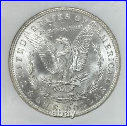 1889-o Morgan Silver Dollarngc Ms 62beautiful Coin Ref#32-003