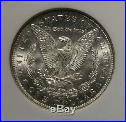 1891-cc Morgan Silver Dollar Ngc Ms 64 Beautiful Coinspitting Eagle Ref#013