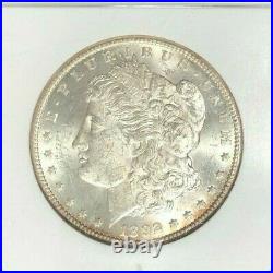 1892-cc Morgan Silver Dollar Ngc Ms 62 Beautiful Coin Ref#60-030