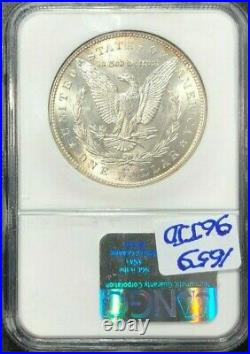 1892-cc Morgan Silver Dollar Ngc Ms 62 Beautiful Coin Ref#60-030